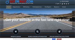 Desktop Screenshot of getonfast.com